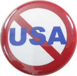 USA verboten Button